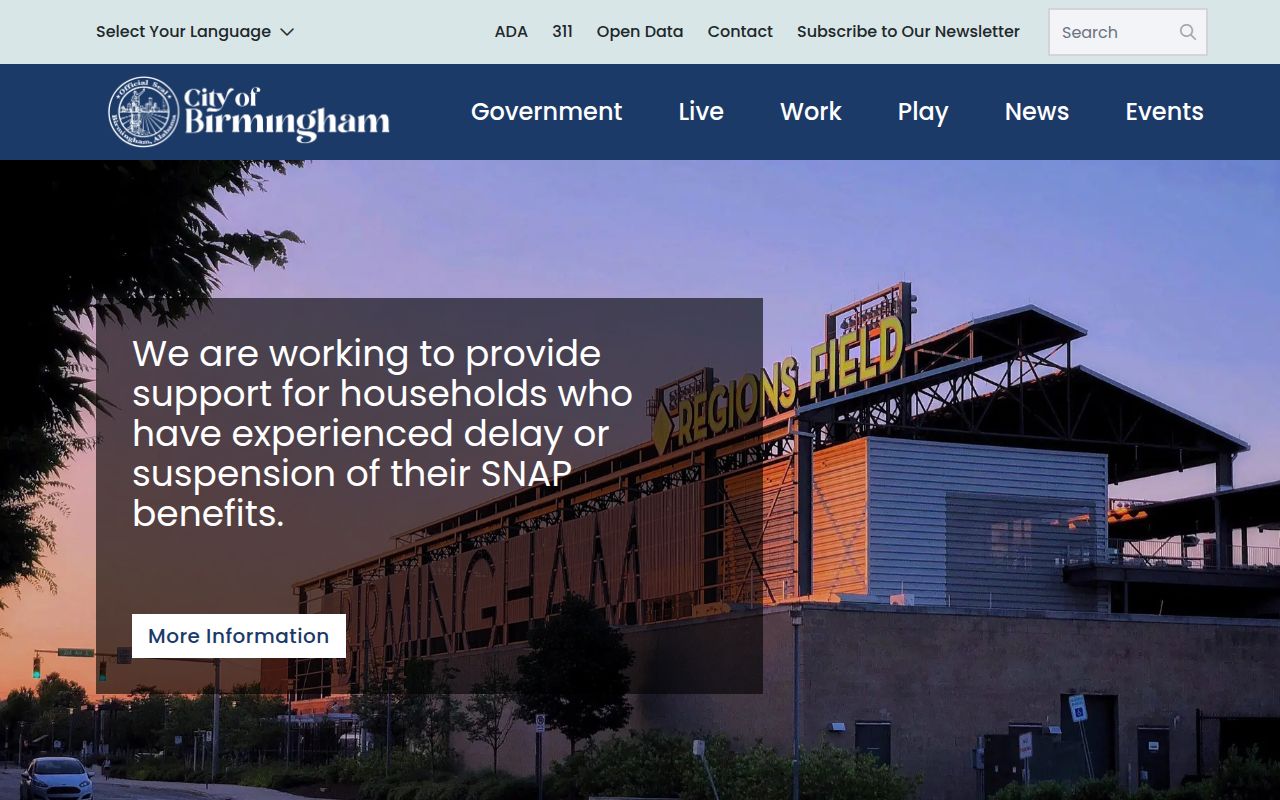 City of Birmingham official government website