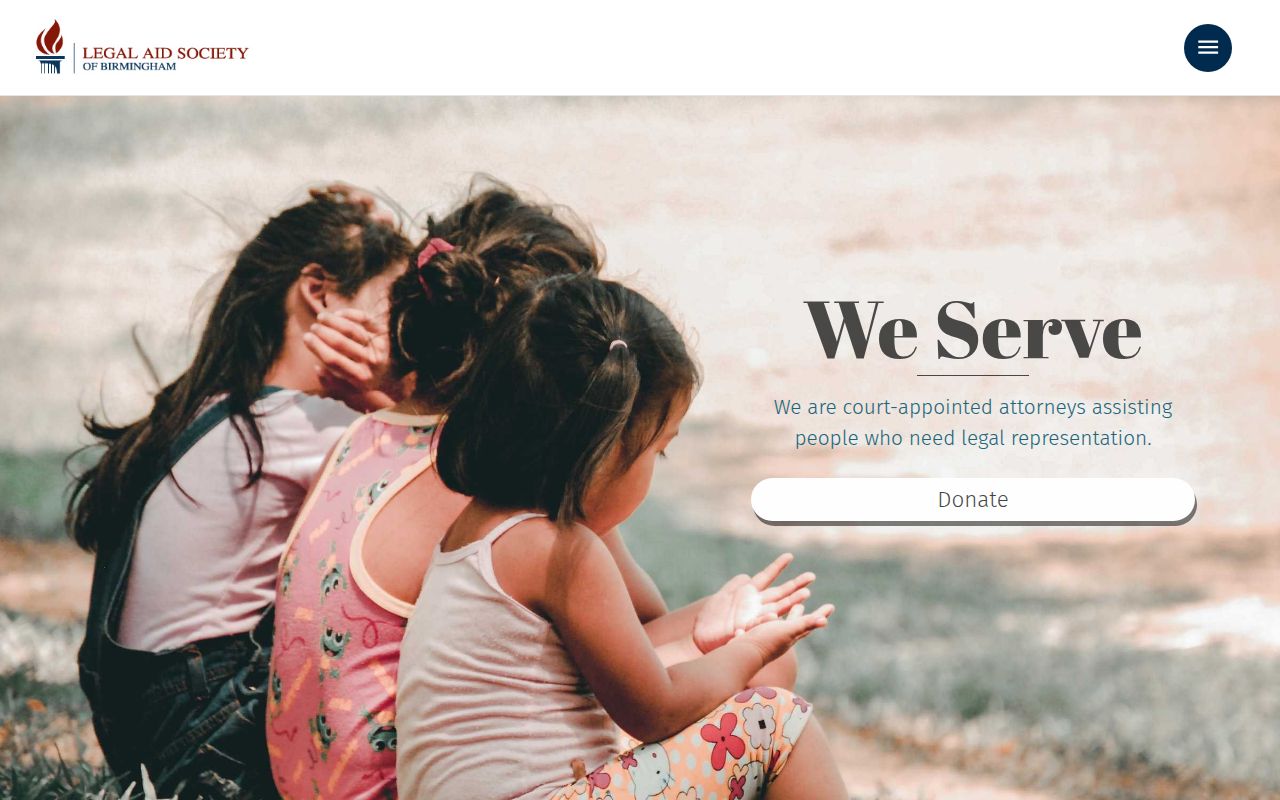 Legal Aid Society of Birmingham providing court-appointed representation