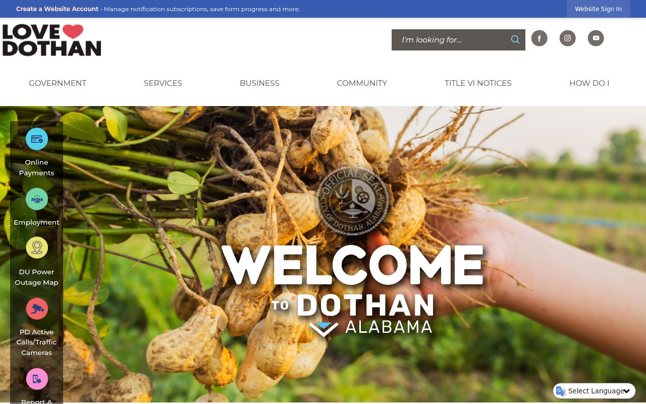 City of Dothan official government website
