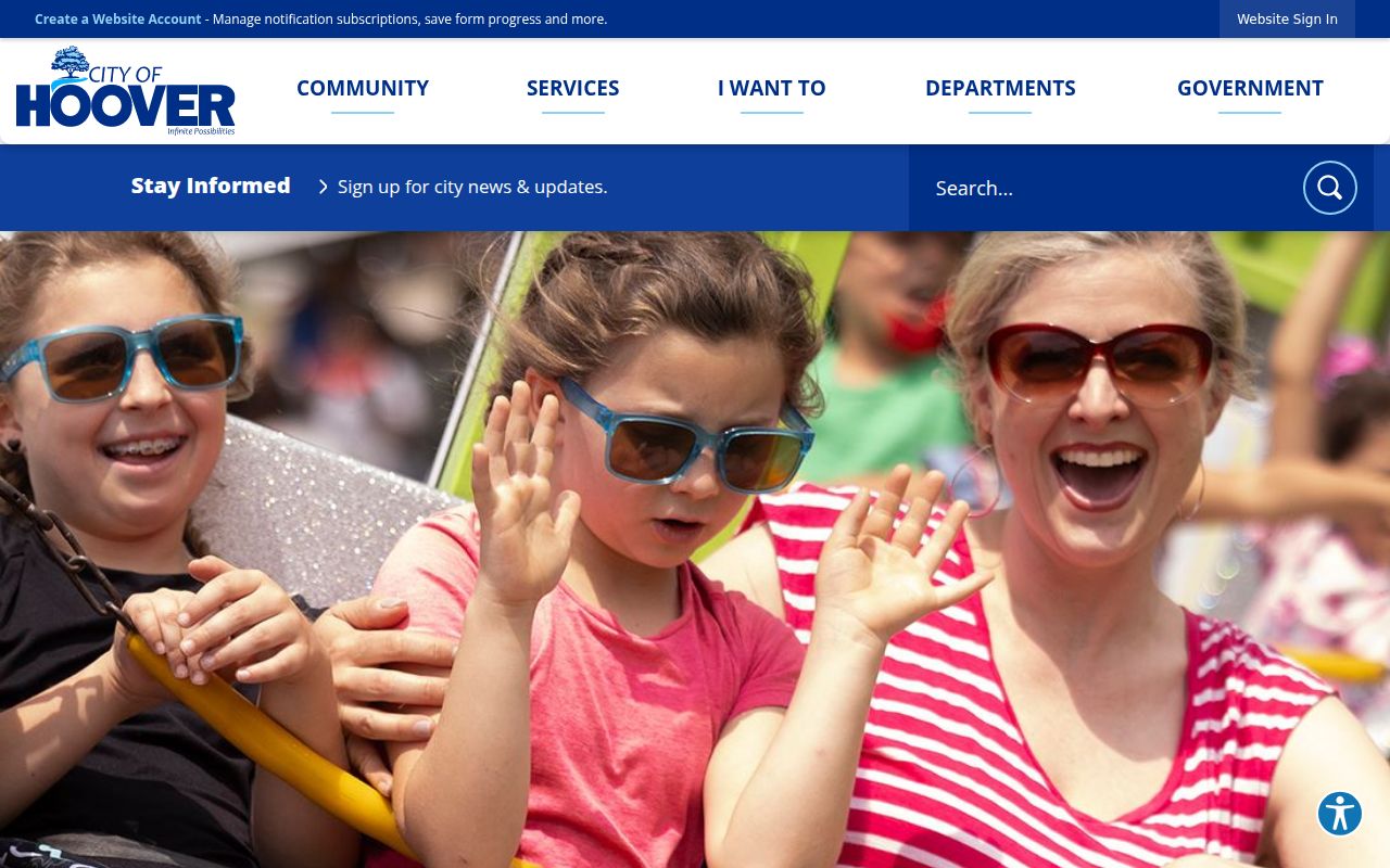 City of Hoover official government website